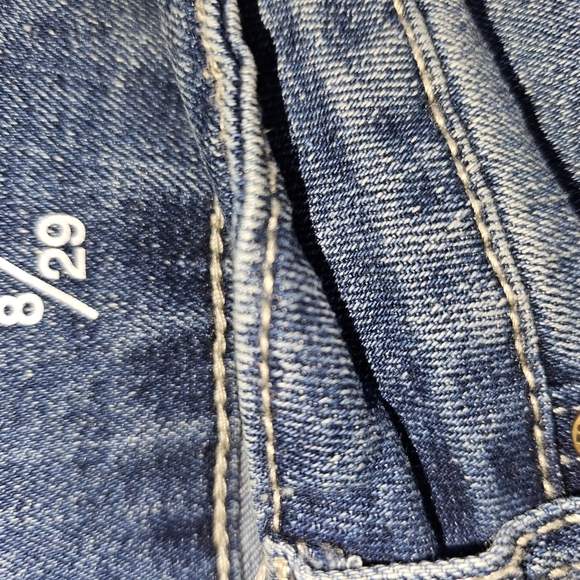 Red Star Womans Capri Jeans Size 8 - Picture 11 of 12